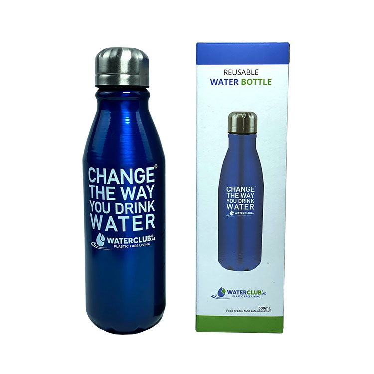Reusable Water Bottle Blue of 3) WATERFILTEREXPERTS